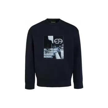 EMPORIO ARMANI Sweatshirt Men's Dark Blue