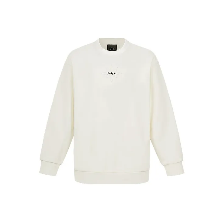 YLDP Sweatshirts Unisex White-0