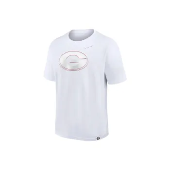 Nike GeorgiaMax90 Bulldogs Statement T-Shirt Men's White