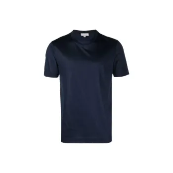 Canali Round neck Short sleeved T shirt