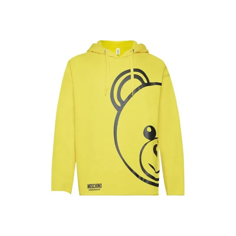 MOSCHINO Sweatshirts Men Yellow-0