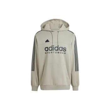 Adidas House Of Tiro Sportswear Hoodie Sweatshirt Men's Pebble Gray