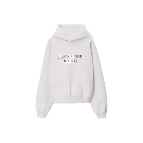 Alexander Wang Sweatshirts Unisex Heather Gray