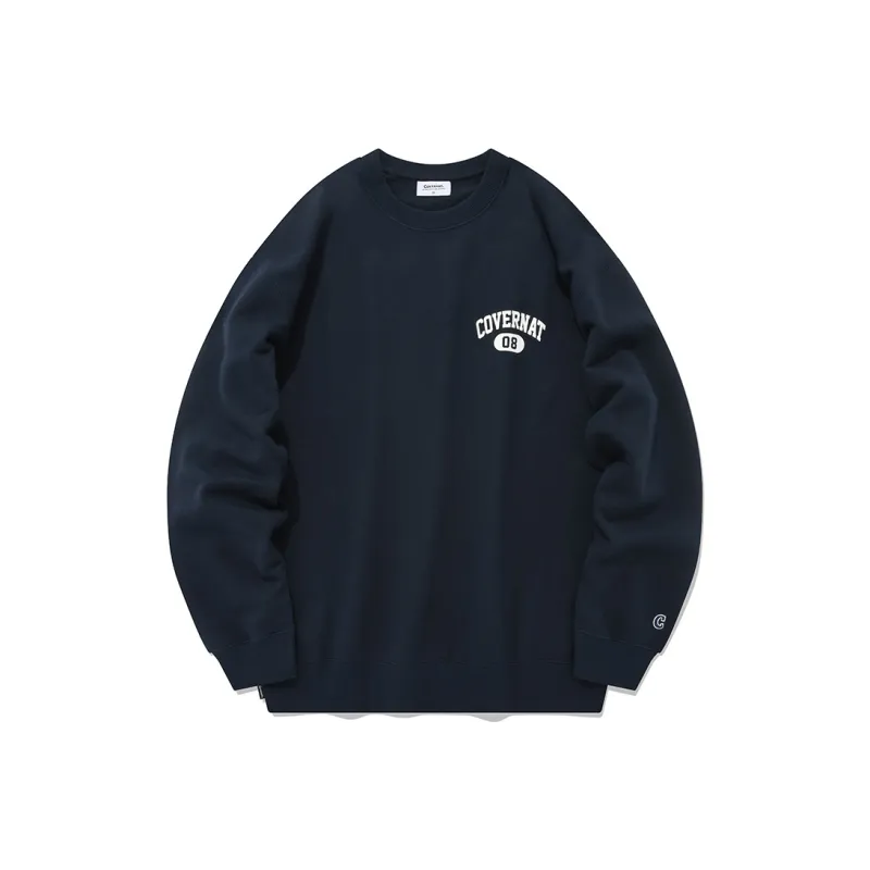 COVERNAT Sweatshirt Fall Unisex Marine Blue-0