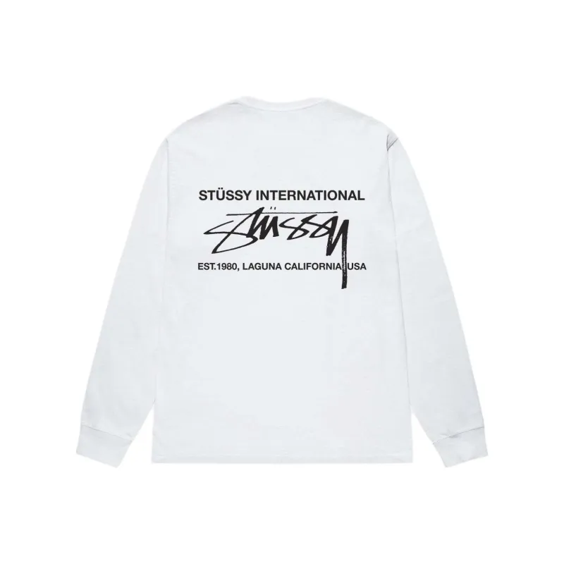 Stussy Smooth International L/S Tee-6