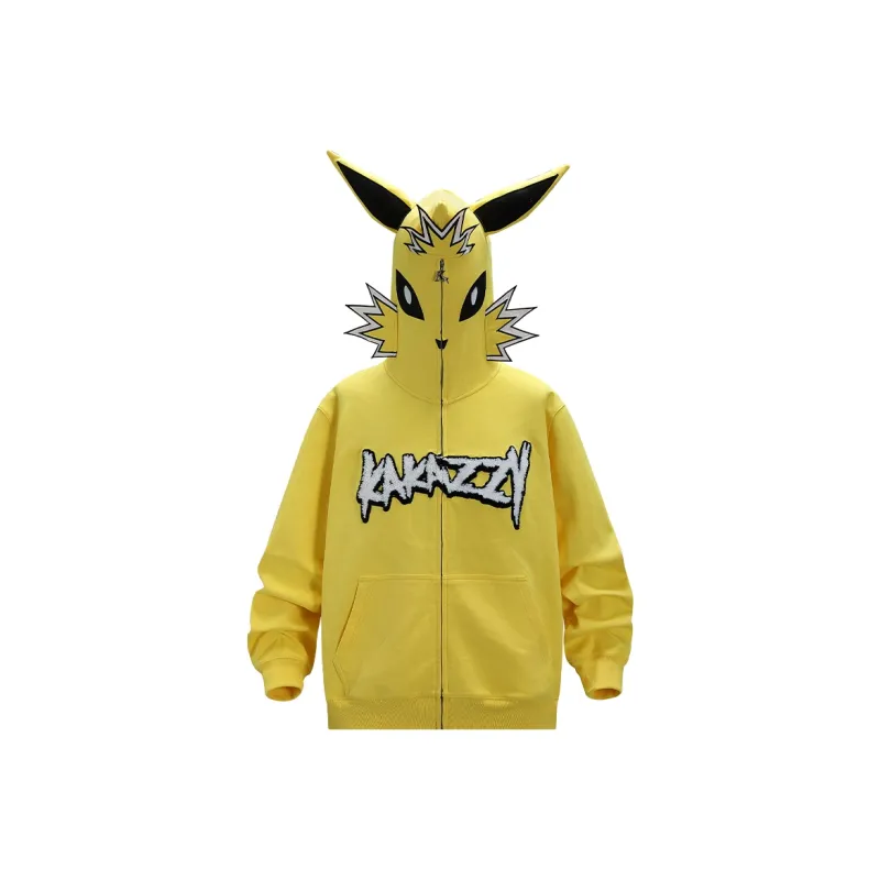 KAKAZZY Sweatshirt Unisex Yellow-0