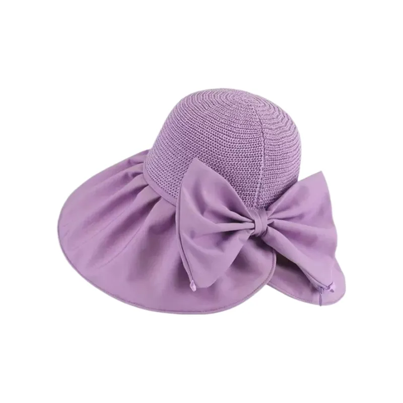 DUOLAN Cotton Linen Blend Sun Protection Hats Women's-10