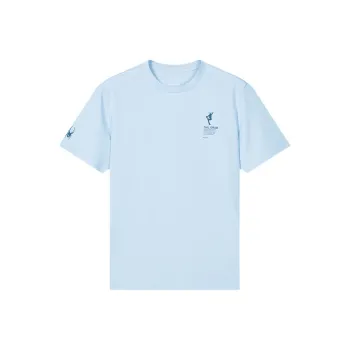 SPYDER T Shirt Men's Light Gray Blue