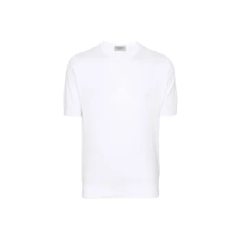 JOHN SMEDLEY Kempton Knitted Cotton T shirt