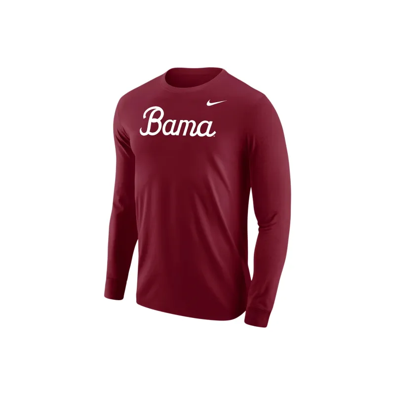 Nike Alabama Men's Nike College Long Sleeve T Shirt-0