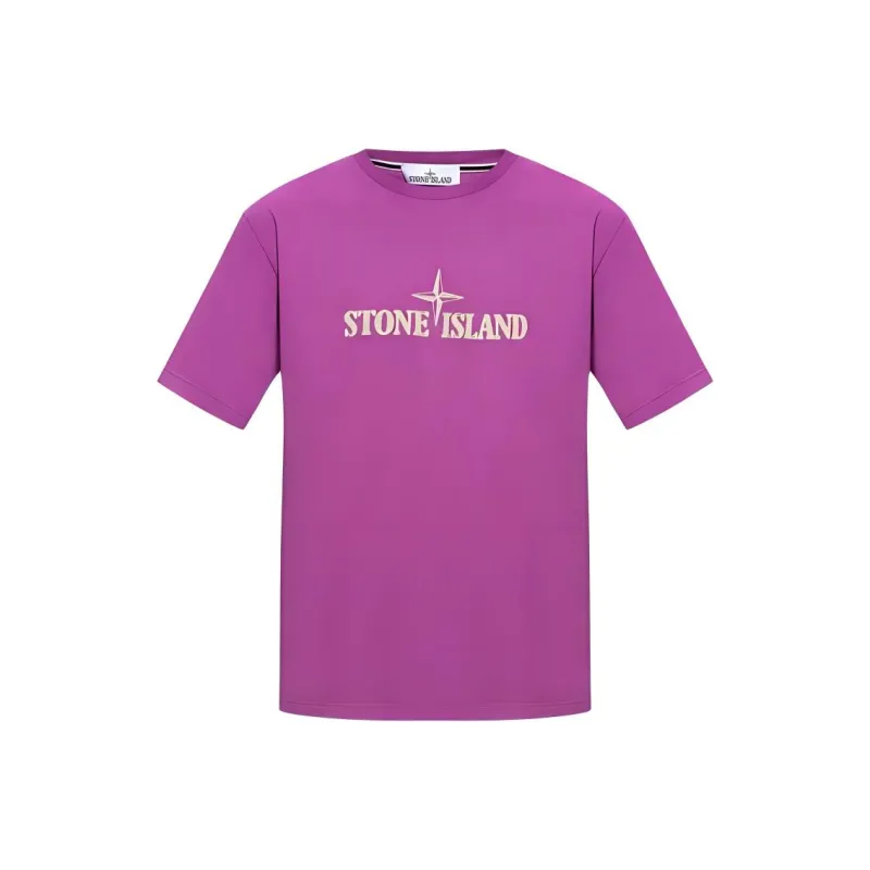 STONE ISLAND T Shirt Men's Purple-0