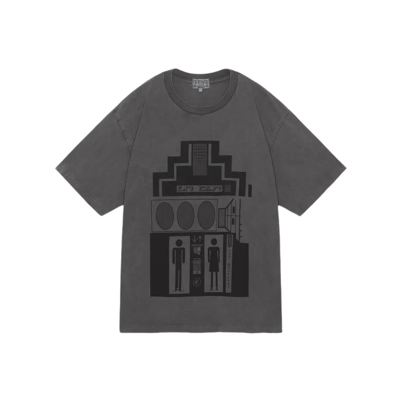 Cav Empt FW24 T Shirt Unisex Dark Gray-0
