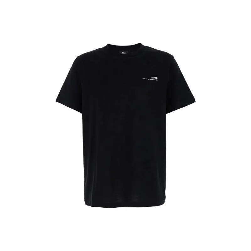 A.P.C Cohbo Logo Printed Crewneck T Shirt-0