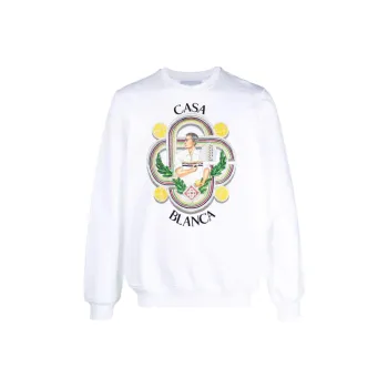 CASABLANCA Le Joueur Crewneck Sweatshirt