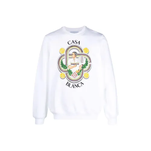 CASABLANCA Le Joueur Crewneck Sweatshirt