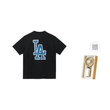 MLB NEW ERA Los Angeles Dodgers T Shirt Unisex Black