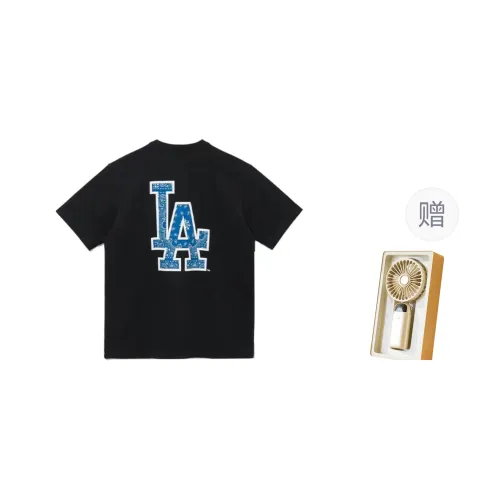 MLB NEW ERA Los Angeles Dodgers T Shirt Unisex Black