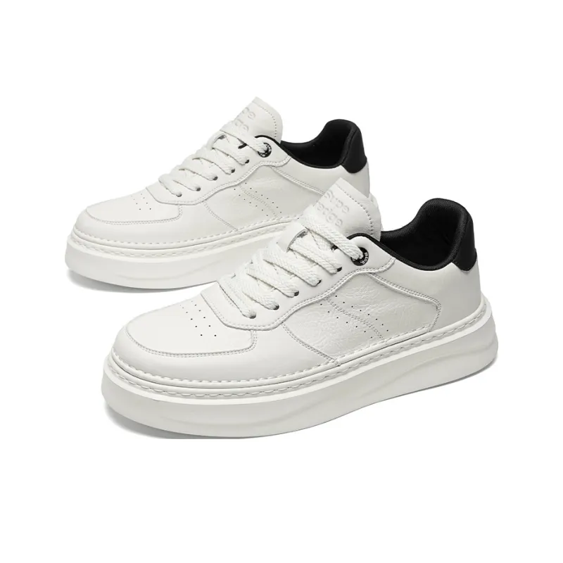 SUPEREDGE Lightweight, Slip Resistant, And Breathable Low Top Skateboard Shoes Men's-2
