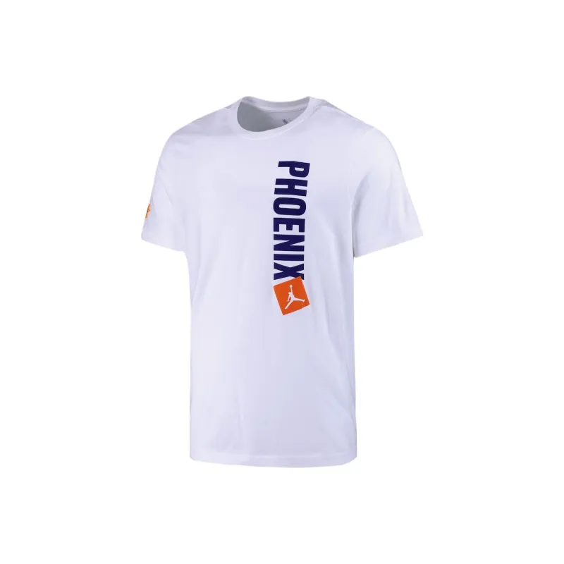 NBA Phoenix Suns Jordan Statement T-Shirt Men's White-0