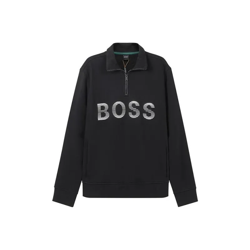 HUGO BOSS FW22 Sweatshirt Men's Black-0