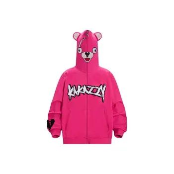 KAKAZZY Sweatshirt Unisex Rose Red