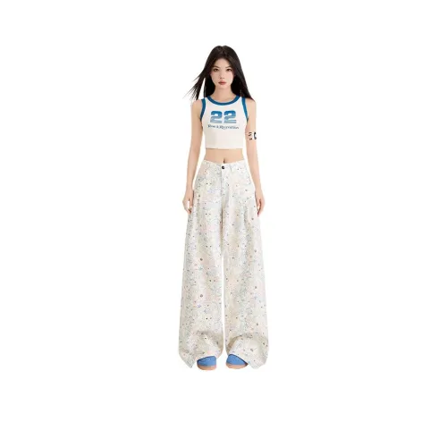 EOEI Jeans Women's White