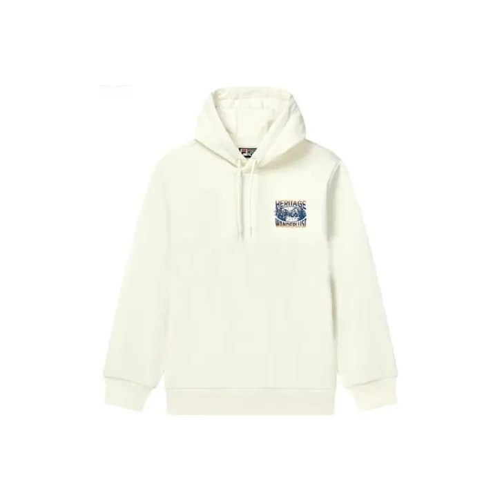 FILA Sweatshirts Men Pear Blossom White-0