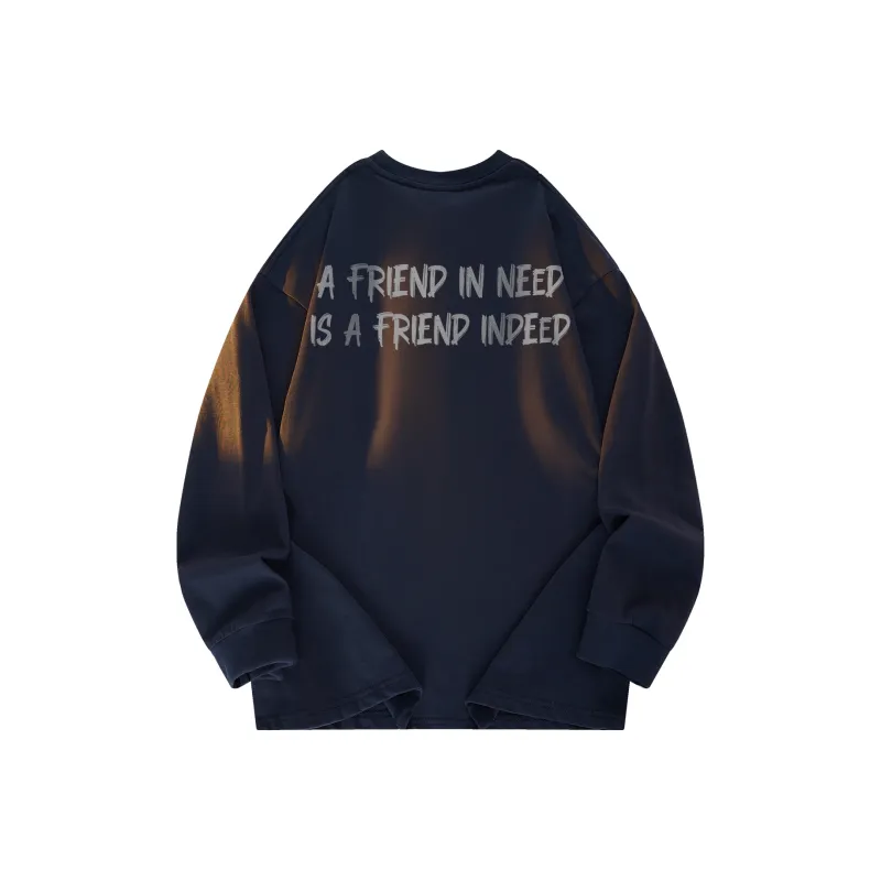 Yiwen Long Sleeved T Shirts Unisex-4