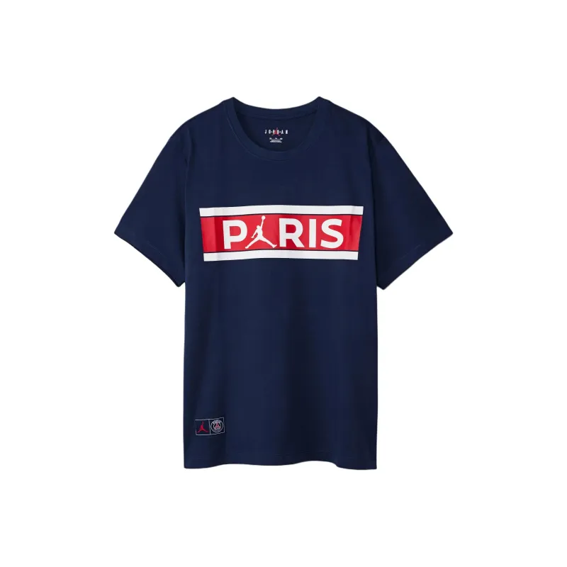 Jordan Air Jordan X Paris Saint Germain Block Logo T Shirt-0