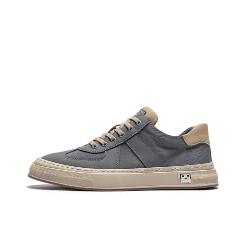 Jerden Smith Anti Slip Wear Resistant Breathable Moisture Wicking Balance Lightweight Low Top Skateboard Shoes