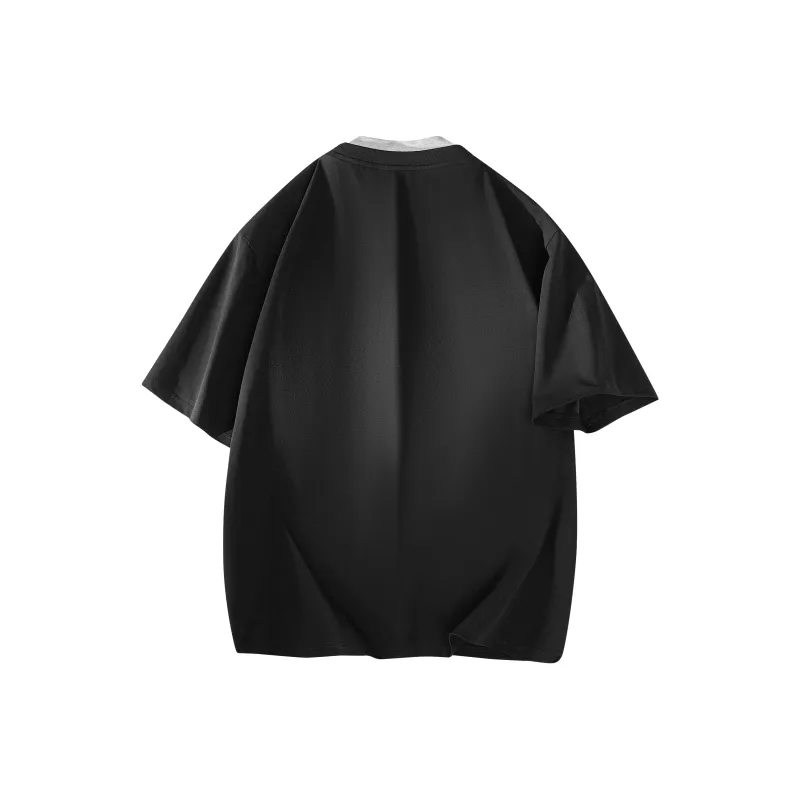 Warrior Huichao Riding The Wind Collection Drop Shoulder Sleeve T Shirt Unisex-1