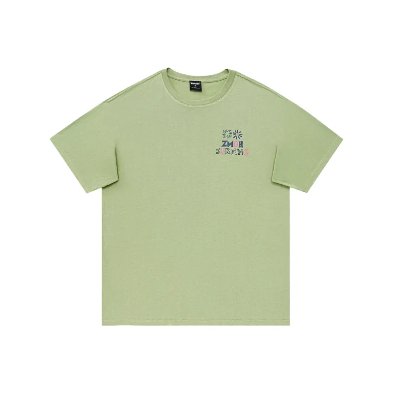 ZMOH Short Sleeved T Shirt Unisex Couple's-6
