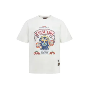 EVISU 2024 Fall And Winter T Shirt Men's White