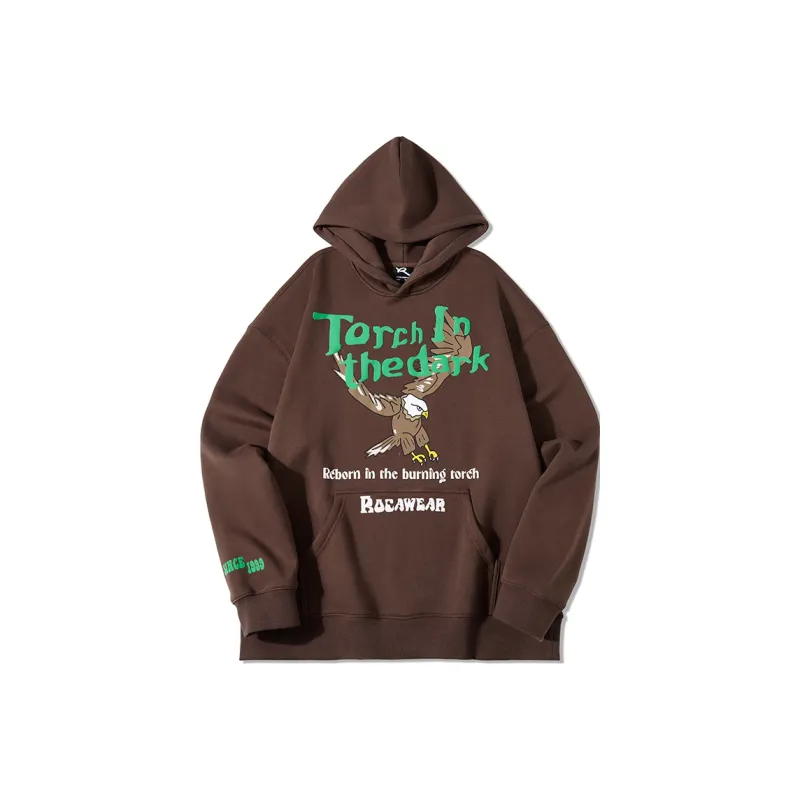 ROCAWEAR Hooded Loose Fit Regular Sweatshirt Unisex-2