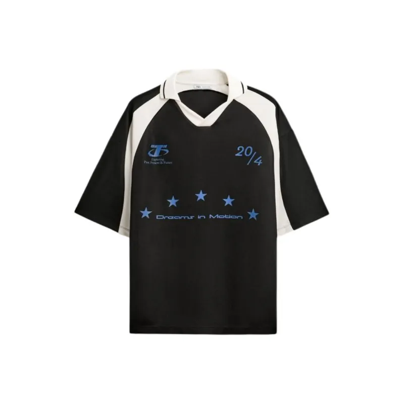 ZARA T-Shirts Men Black-0