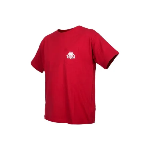 Kappa T-Shirt Men's Burgundy White