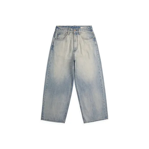 ZENGZHI Jeans Unisex Vintage