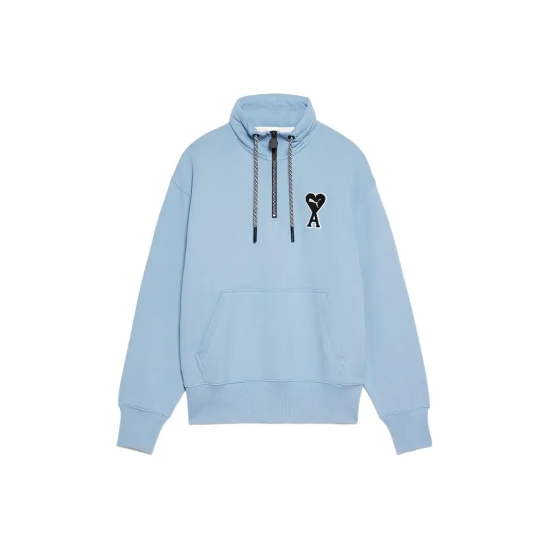 PUMA X Ami Half Zip Sweatshirt-0