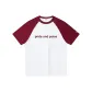 White & Burgundy