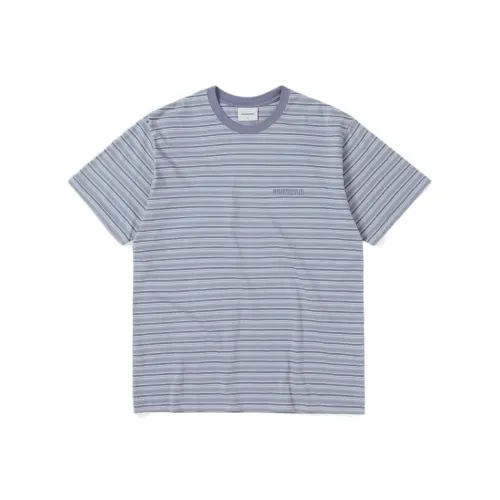 Thisisneverthat FW24 '09World Striped Tee T Shirt Unisex Purple