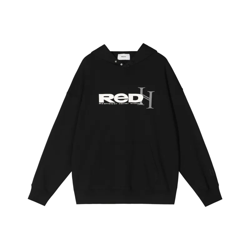 R69 x Redh Hooded Loose Fit Sweatshirt Unisex-0