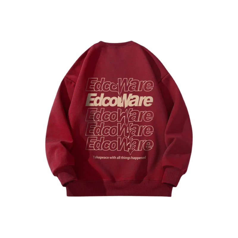 EDCO Sweatshirt Spring Autumn And Winter Unisex-44