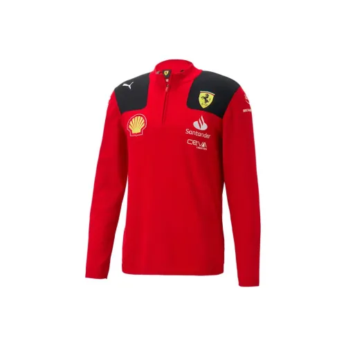 PUMA Scuderia Ferrari Sweatshirts Men Red