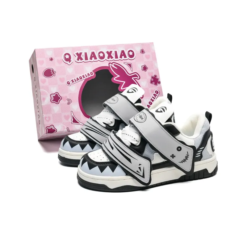 Circle Small Coverage Wear Resistant Lightweight Low Top Skateboard Shoes Unisex-13