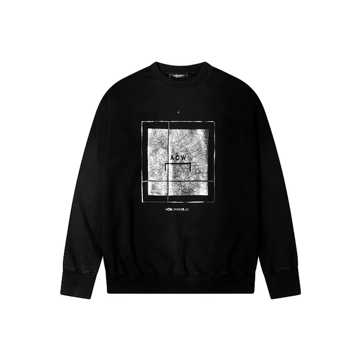 A COLD WALL* Foil Grid Sweatshirt-0
