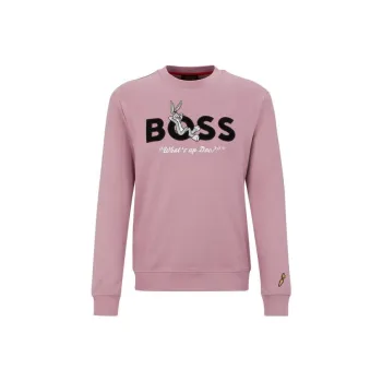 HUGO BOSS HUGO BOSS X LOONEY TUNES SS23 Sweatshirt Men's Light Pink