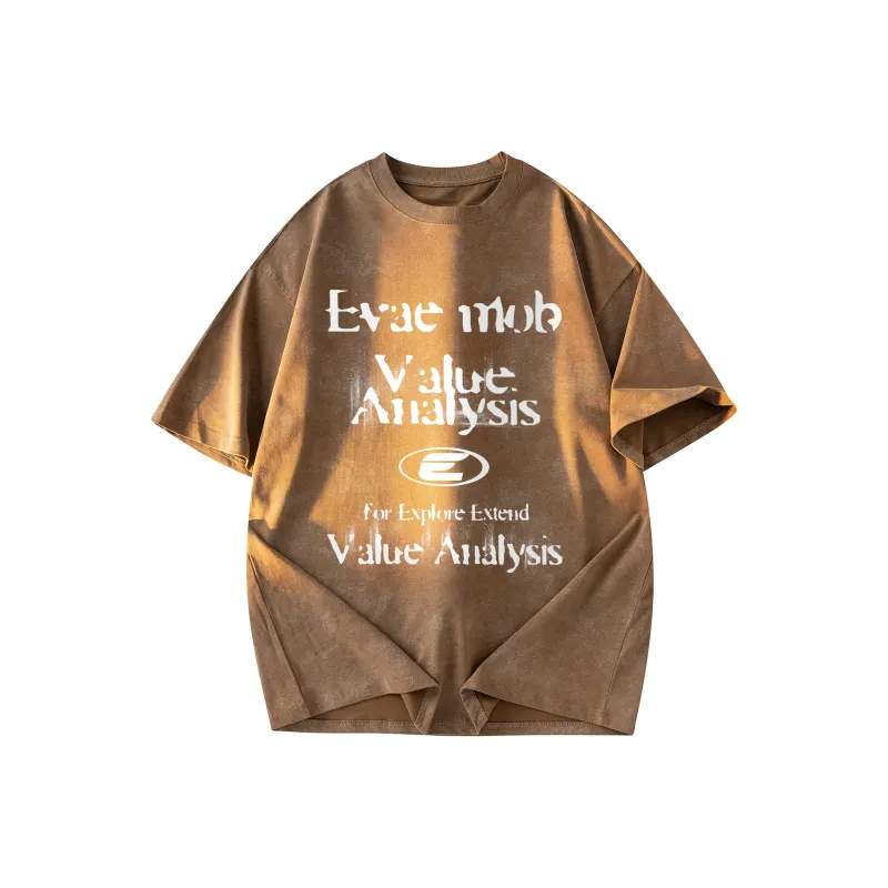 *EVAE+MOB Short Sleeved T Shirts Unisex-11
