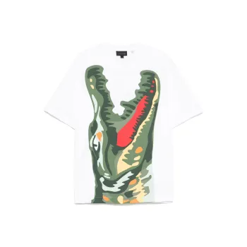 LACOSTE Crocodile print T shirt