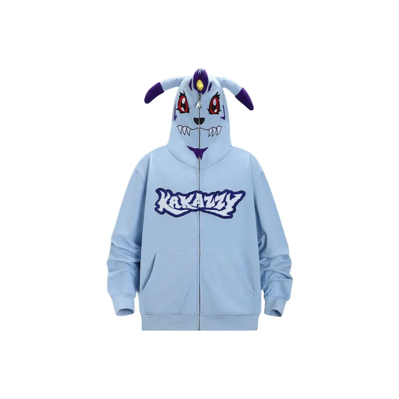 KAKAZZY Sweatshirts Unisex Sky Blue-0