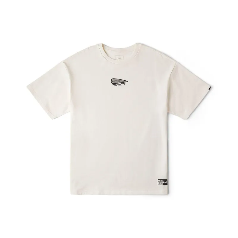 Vans T Shirts Unisex Ecru-0